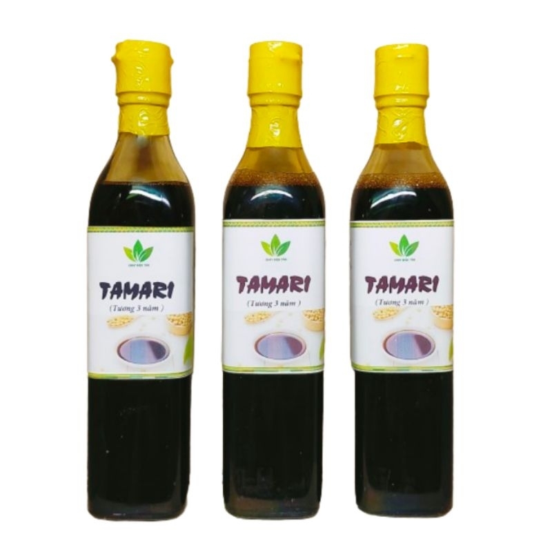 Nước tương Tamari 3 năm thực dưỡng chai 500ml