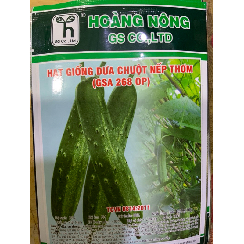 HẠT GIỐNG DƯA CHUỘT NẾP THƠM GSA286