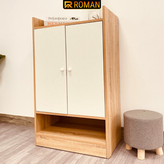 Tủ giày thông minh, tủ giày gỗ hiện đại cao cấp thương hiệu roman - ro108
