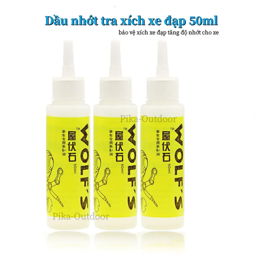 Dầu tra xích xe đạp thể thao 50ml,dầu nhớt tra xích xe đạp loại tốt,bảo vệ xích xe đạp tăng độ nhớt cho xe