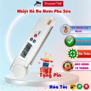 Nhiệt kế điện tử đa năng, Sipanic đo nước pha sữa, thực phẩm, nước tắm an toàn cho bé