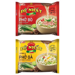 Combo 10 gói phở gà, bò đệ nhất