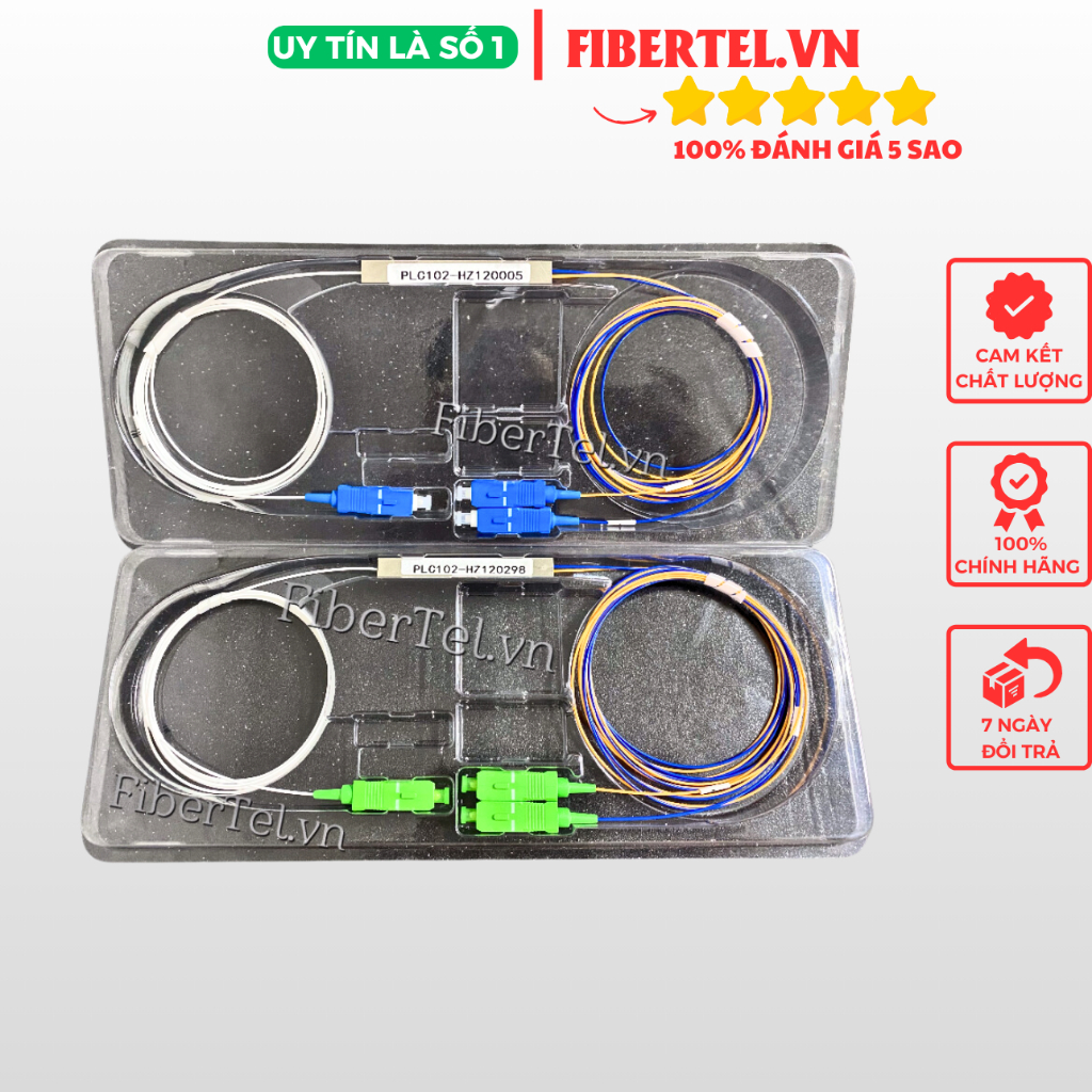 Bộ Chia Quang PLC mini 1x2 Cao Cấp Bảo Hành 1 Đổi 1