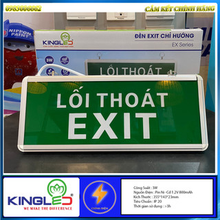 Đèn exit chỉ hướng Kingled