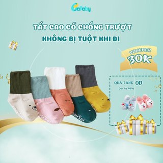 Tất Cao Cổ Cho Bé Sơ Sinh BAFABY Chống Trượt Siêu Cute - 007