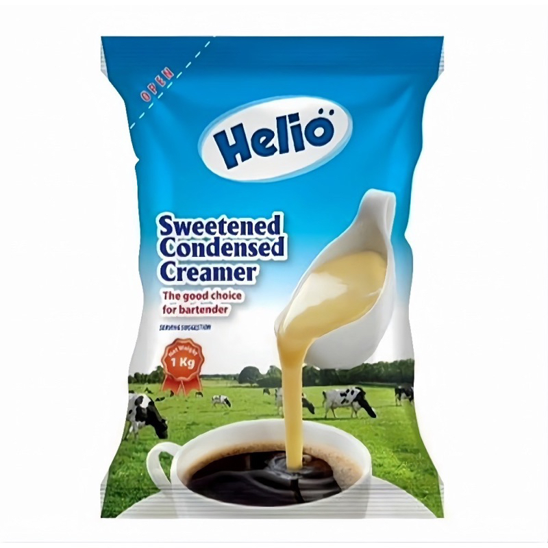 Sữa đặc helio 1kg - sữa đặc dạng bịch 1kg - sữa đặc helio túi 1kg