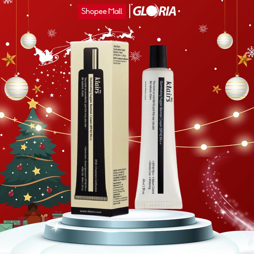 Kem trang điểm Dear, Klairs Illuminating Supple Blemish Cream 40ml