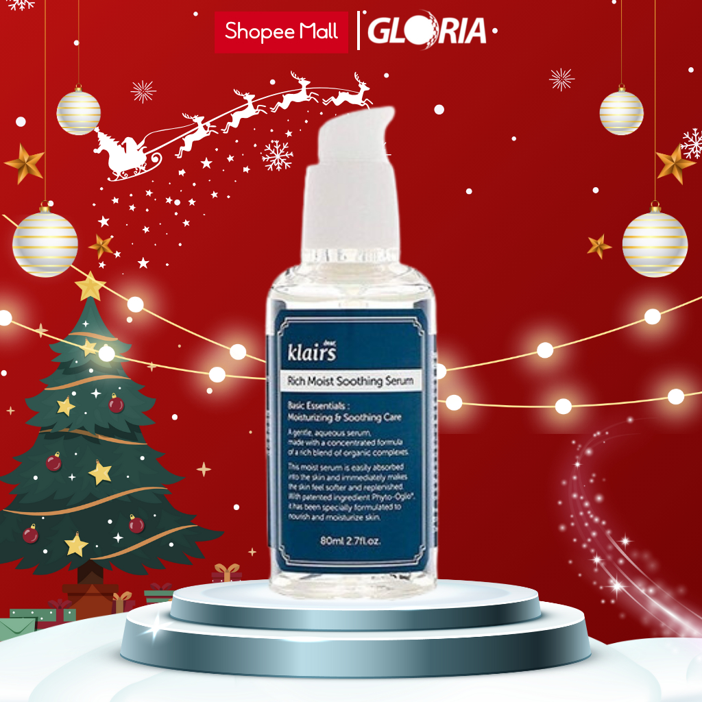 Tinh chất dưỡng ẩm Klairs Rich Moist Soothing Serum 80ml