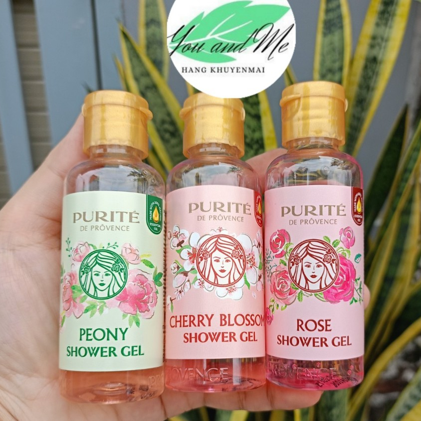 (mini 60ml) Sữa Tắm Thiên Nhiên Purité