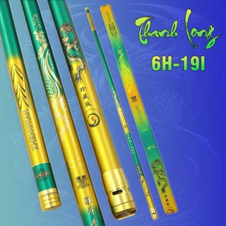 Cần câu tay Thanh Long 6H. Cần câu đơn đài chính hãng. Cần câu tay giá rẻ chuyên câu Chép, Trắm