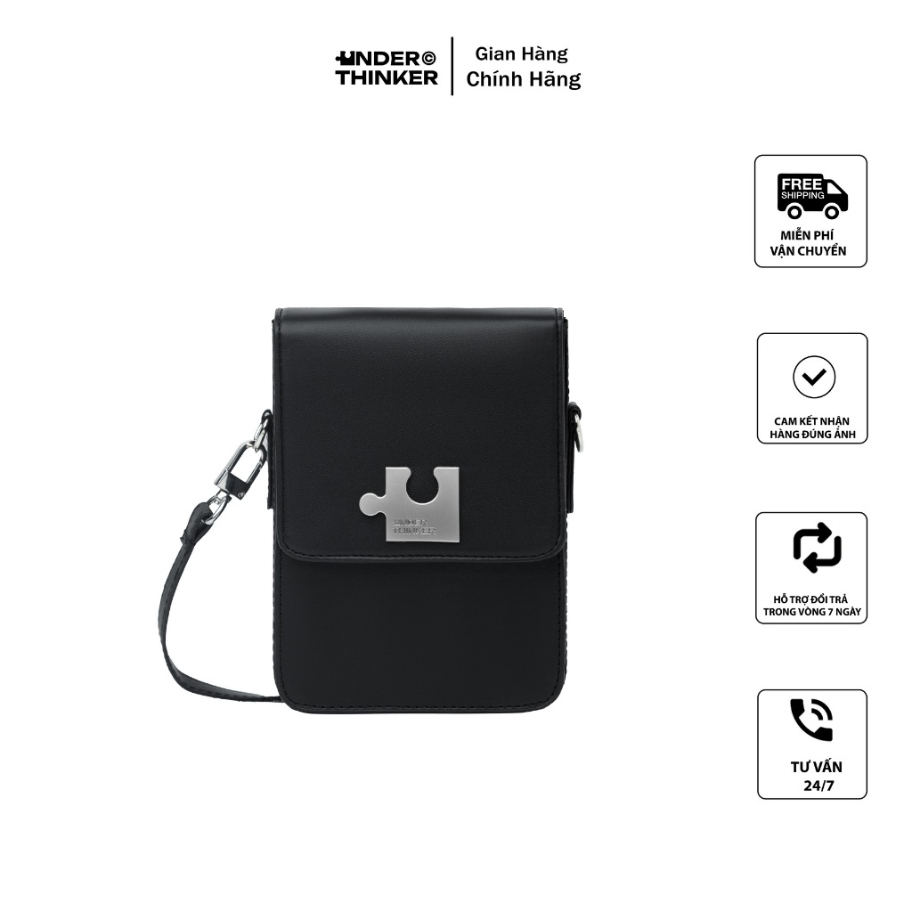 Túi Da Nam Nữ PHONE BAG Dập Chìm Cao Cấp Chính Hãng UnderThinker