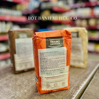 Gói vỏ màu cam, Bột mì Manitoba bánh mì hữu cơ, bột số 13 Molino Grassi