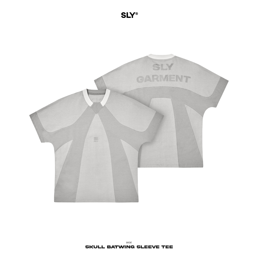 Áo thun form rộng SLY Skull Batwing Sleeve