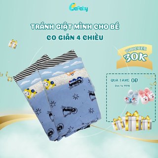 Quấn Chũn Cho Bé Ngủ Ngon BAFABY Tránh Giật Mình Chất Vải Cotton Co Giãn 4 Chiều 343