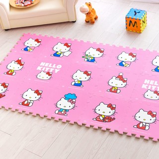 🌸thảm xốp xếp hình hello kitty
