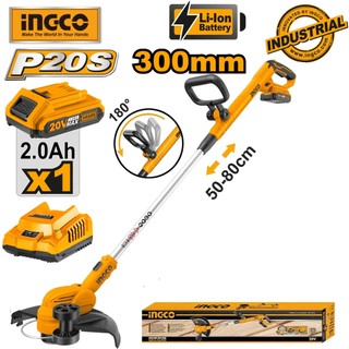 Máy cắt cỏ dùng pin ingco 20v cgtli20328