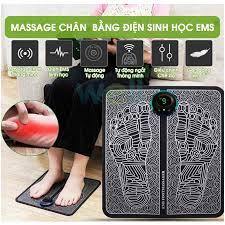 Thảm Massage Chân Xung Điện EMS Có Đèn Led Hiển Thị .TTLV