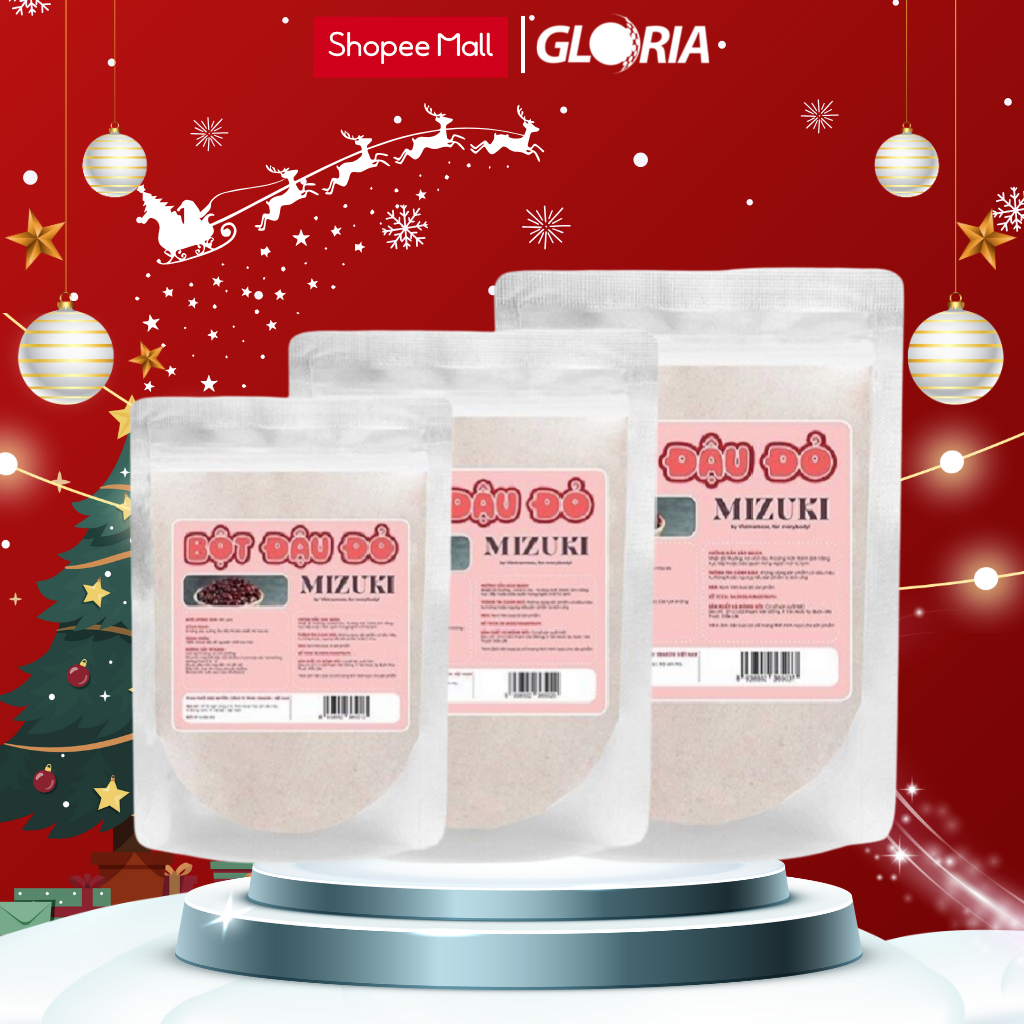 Bột Đậu Đỏ Nguyên Chất Mizuki 100g - 250g - 500g