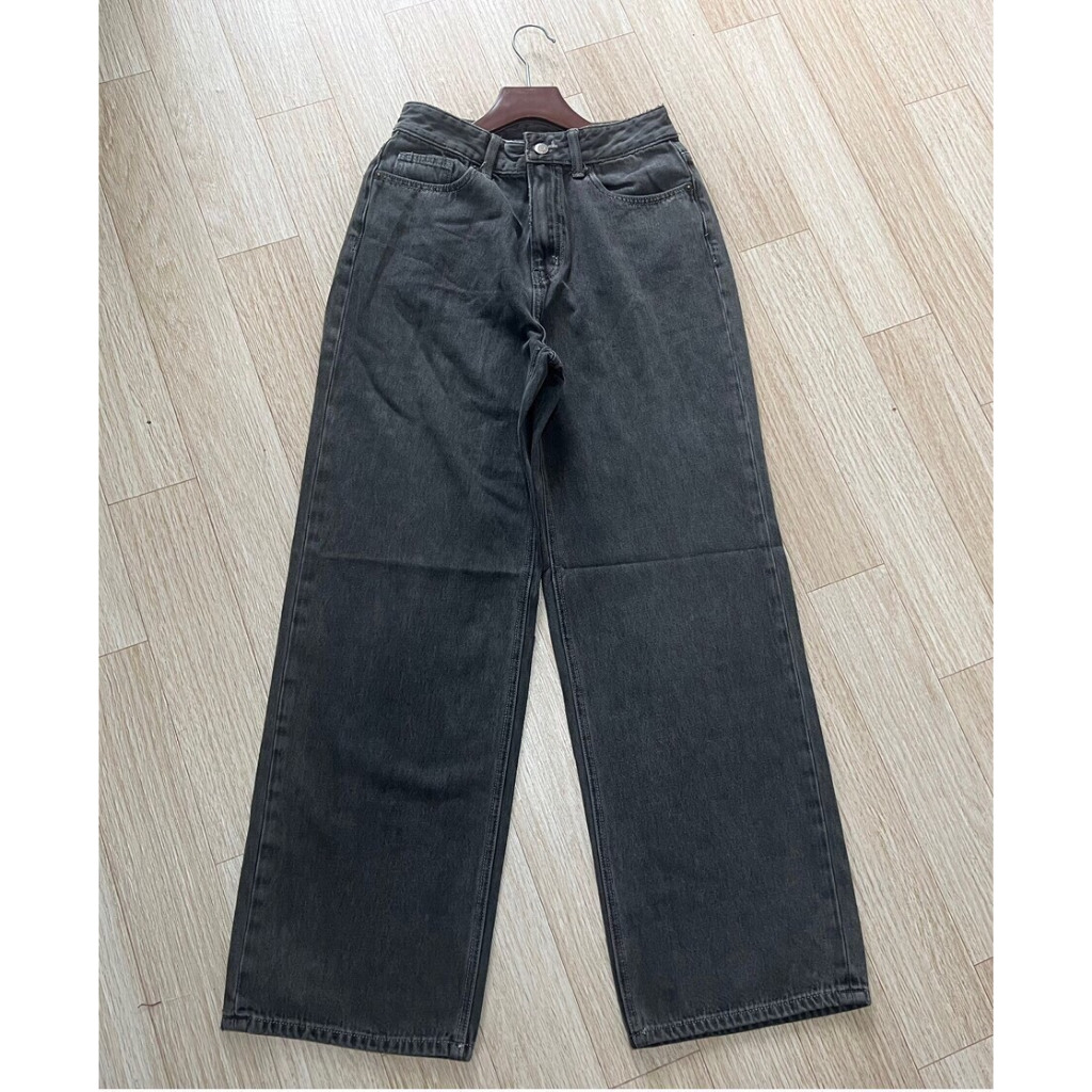 Quần jeans nữ Topten dáng suông xuất Hàn dư xịn