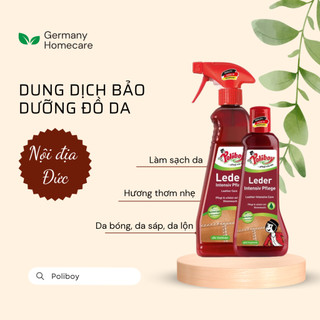 Nội địa đức - bảo dưỡng và làm bóng đồ da poliboy vệ sinh giày da, túi da, làm mới ghế da ô tô, sofa da