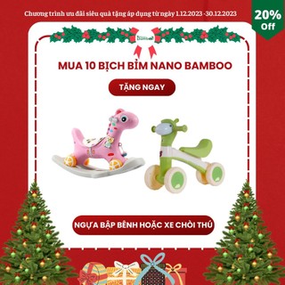 Quà tặng combo 10 ngựa bập bênh hoặc xe chòi