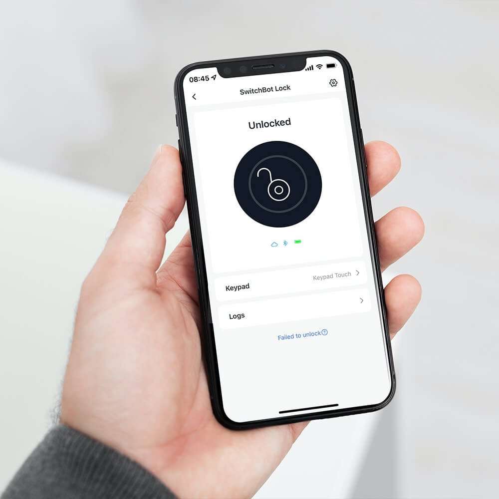 Khóa thông minh SwitchBot Smart lock - Kết nối Bluetooth; Tương thích Alexa, Google, Siri