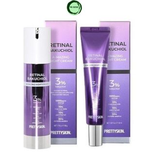 Kem Dưỡng Pretty skin Retinal Bakuchiol A-Mazing Night Cream dưỡng trắng tái tạo da - Mibebe
