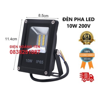 Đèn pha led 10w siêu sáng IP66
