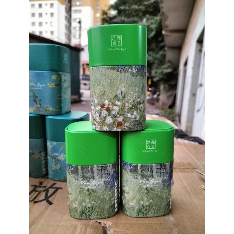 Vỏ hộp thiếc size 10,7x6,6x6,6cm