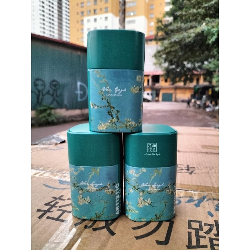 Vỏ hộp thiếc size 10,7x6,6x6,6cm