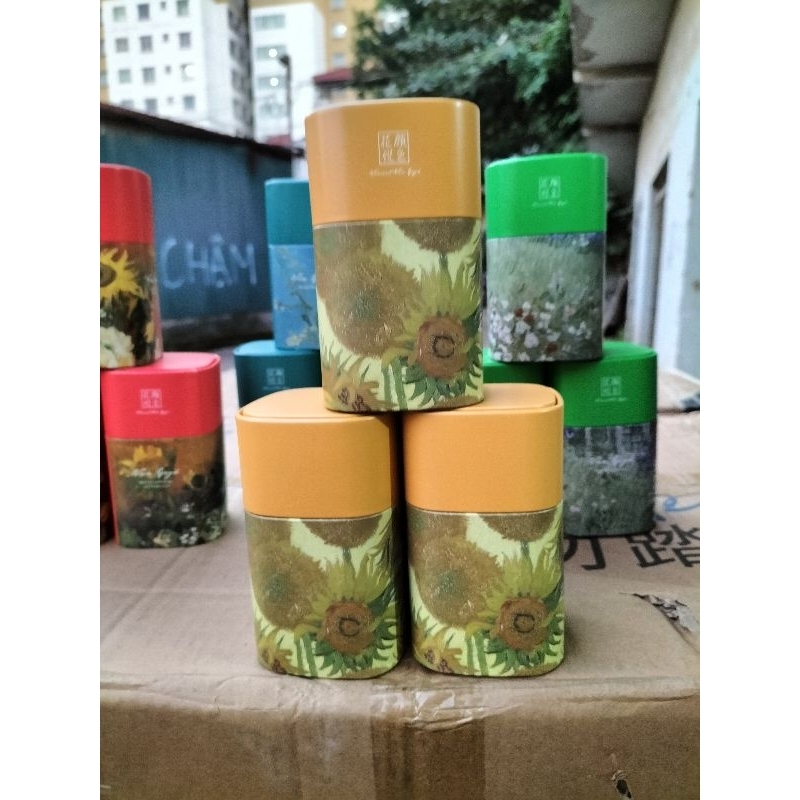 Vỏ hộp thiếc size 10,7x6,6x6,6cm