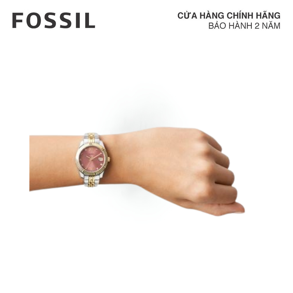 Đồng hồ nữ Fossil Scarlette ES5173 dây kim loại- 2 màu