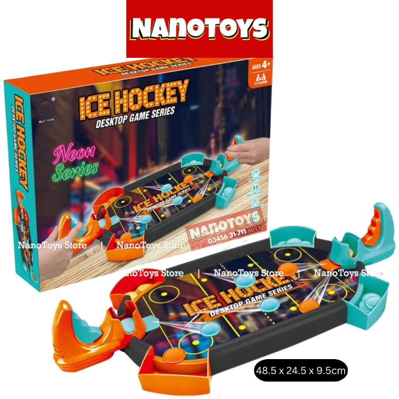 Đồ chơi bóng rổ để bàn, hockey, bóng chày, bóng đá, bowling mini, khúc côn cầu trên băng - NANOTOYS STORE