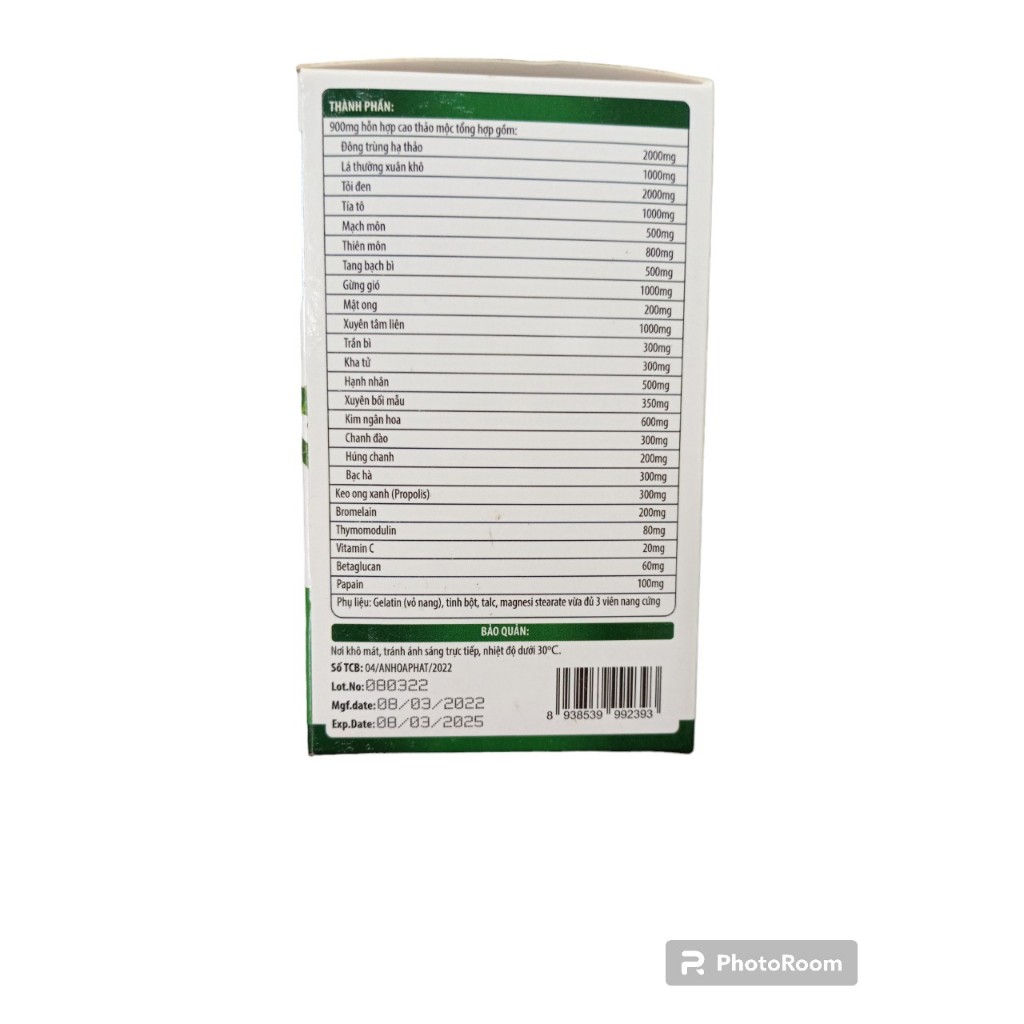 Đông trùng Bổ Phổi - TAKEDA