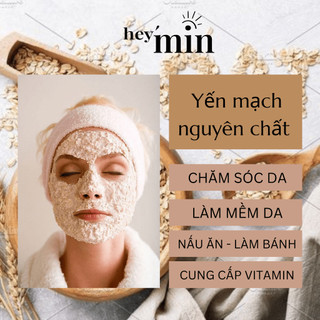 Bột Yến mạch xay mịn dưỡng da nguyên chất 100g handmade