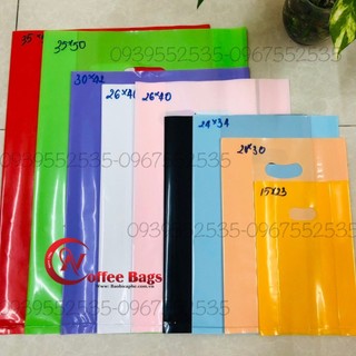 Combo 10kg túi PE bóng dẻo dai, dùng xách hàng, gói hàng, đựng mỹ phẩm
