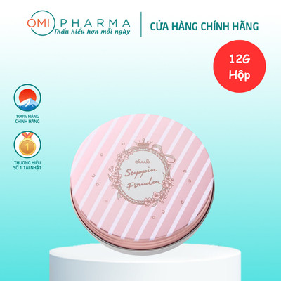 Phấn Phủ Dưỡng Da, Kiềm Dầu Club Suppin Powder C Hương hoa hồng (Mini Size) Nhật Bản Hộp 12g