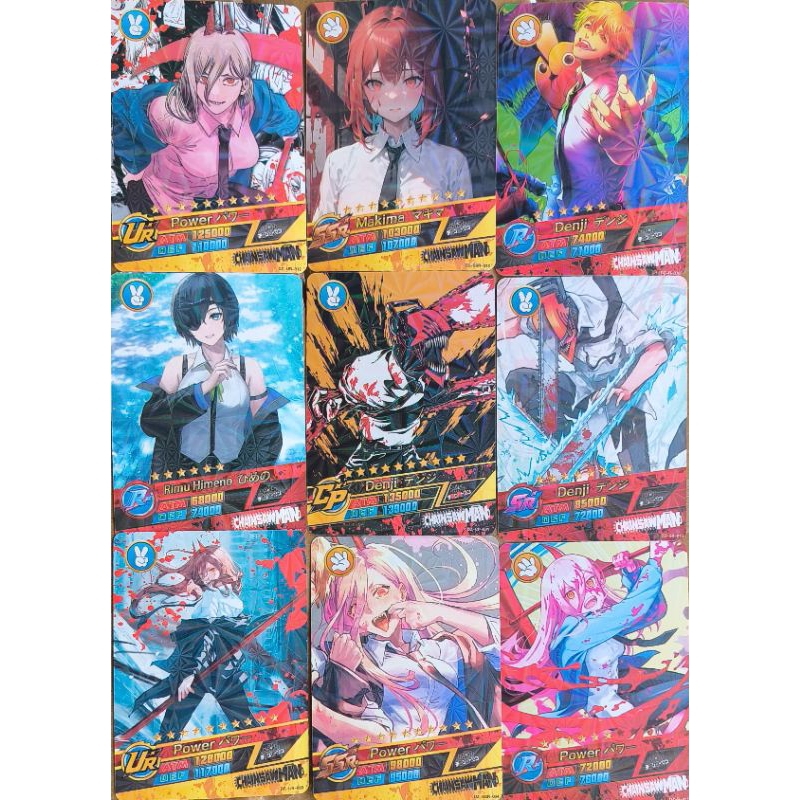 Dây 36 pack 288 thẻ bài chainsaw man