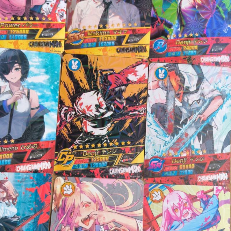 Dây 36 pack 288 thẻ bài chainsaw man