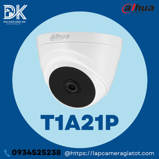 Camera dahua 2.0mp t1a21p hồng ngoại 20 mét