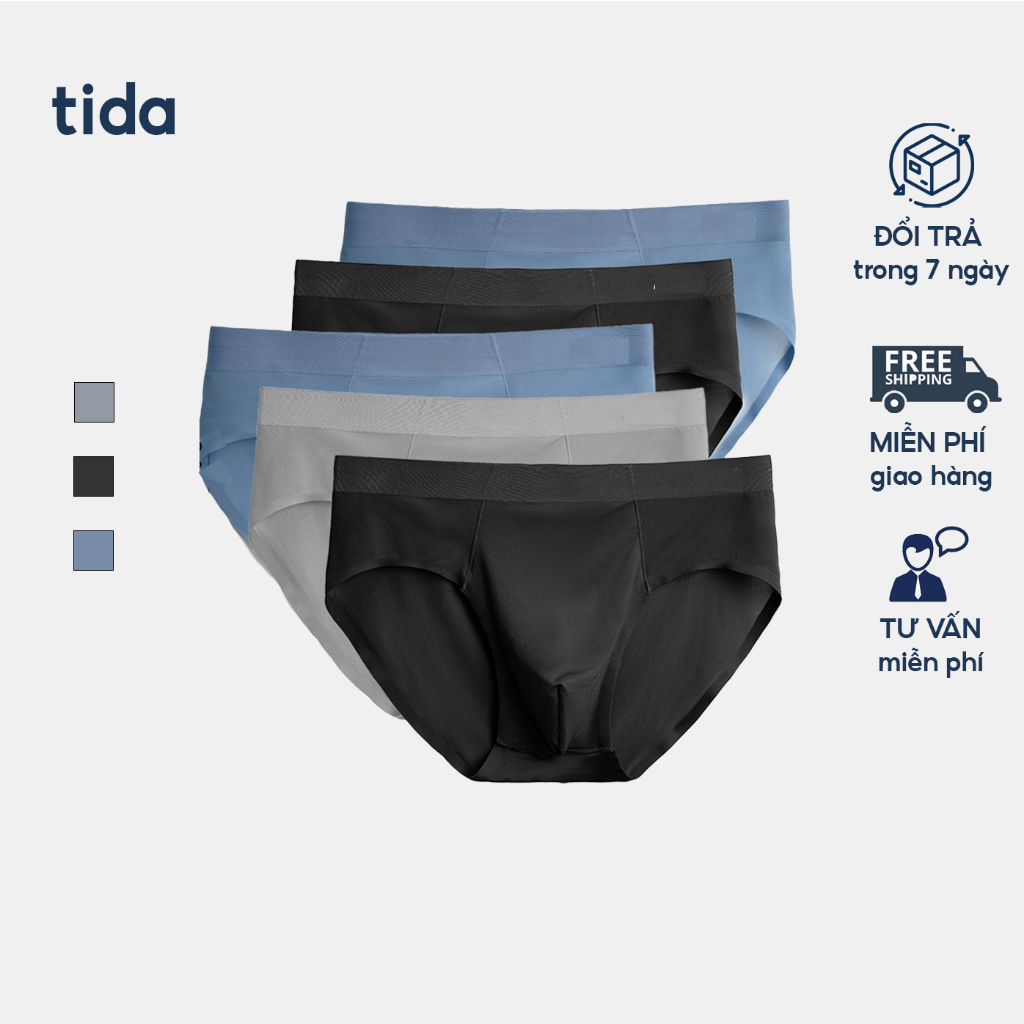 Quần lót tam giác nam cotton TIDA.OFFICIAL QLT02