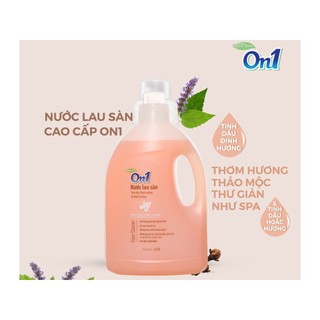 Nước lau sàn On1 tinh dầu đinh hương và hoắc hương can 2.6 lít/1 lít