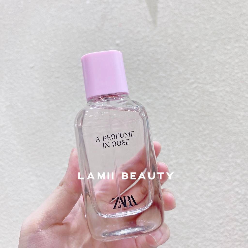 Chính hãng Spain- Nước hoa ZARA PERFUME IN ROSE/ CASHMERE ROSE 100ml bản mới 2023- LAMII BEAUTY