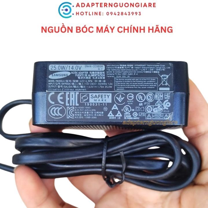 Adapter-nguồn màn Samsung S19B150 S19B150N 19inch chính hãng bóc máy BH 1 năm