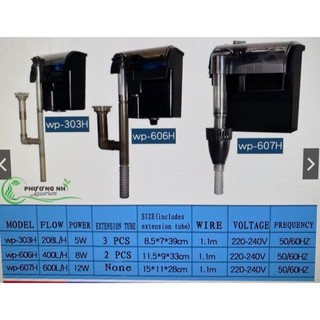 Máy Lọc Treo JEBO 501