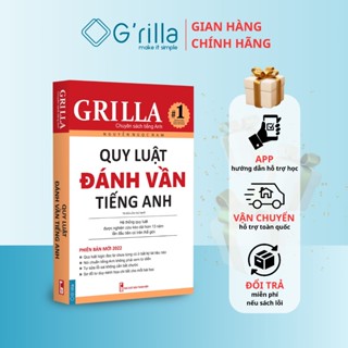 Sách - Quy luật đánh vần tiếng Anh GRILLA, kèm app học miễn phí