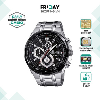 Đồng hồ casio edifice nam efr-539d-1avudf thể thao chronograph dây kim loại chính hãng