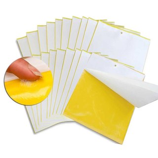 Miếng dán bẫy côn trùng, ruồi vàng, bẫy côn trùng nông nghiệp màu vàng loại 25x20cm