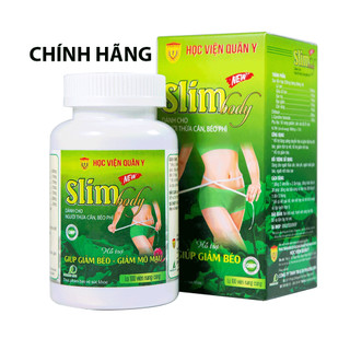 Viên SlimBody giảm cân Học Viện Quân Y 100 viên Mới