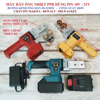 SV Máy hàn ống nhiệt PPR dùng pin 18V - 21V công suất lớn 280W